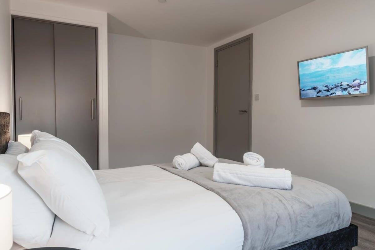 Modern 1 Bed Apartment In Liverpool Centre Exteriér fotografie