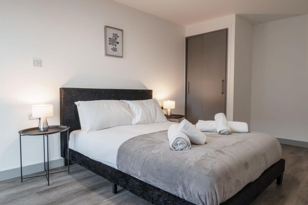 Modern 1 Bed Apartment In Liverpool Centre Exteriér fotografie