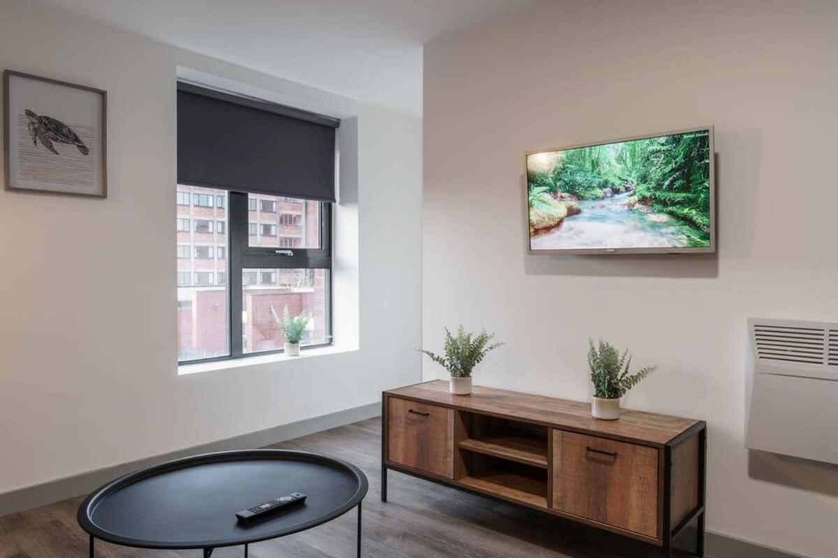 Modern 1 Bed Apartment In Liverpool Centre Exteriér fotografie
