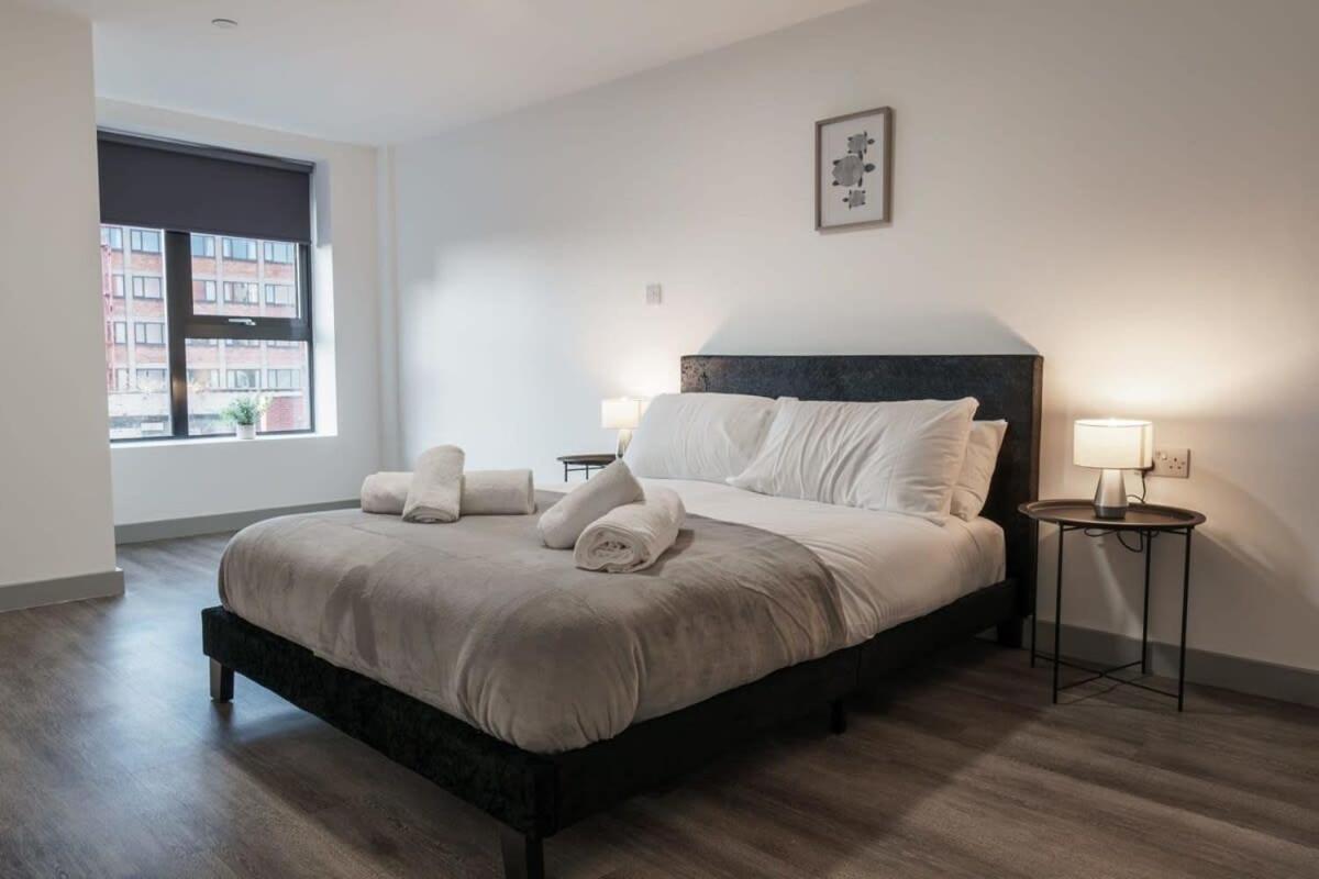 Modern 1 Bed Apartment In Liverpool Centre Exteriér fotografie